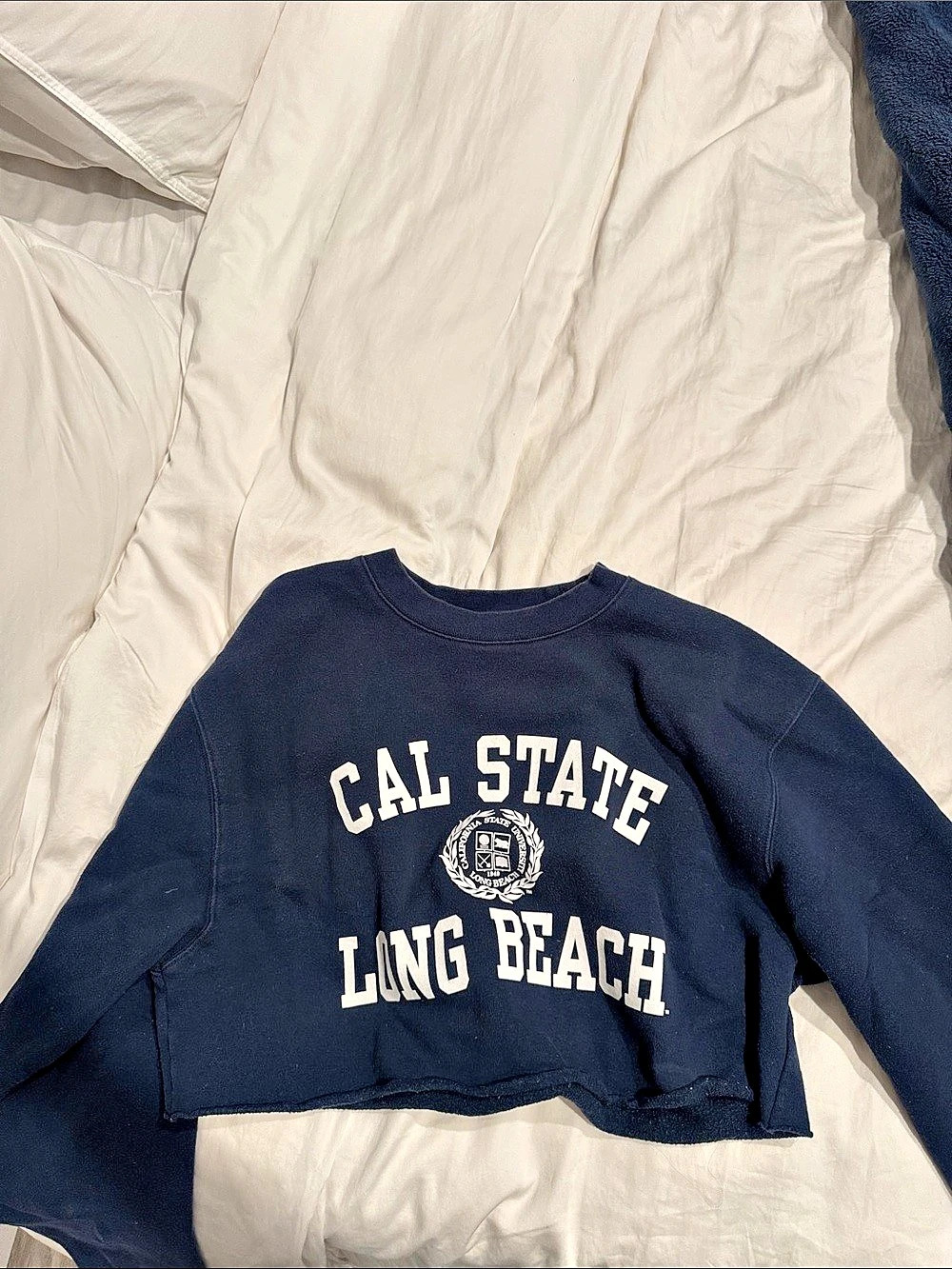 Cal State Long Beach Cropped Sweatshirt